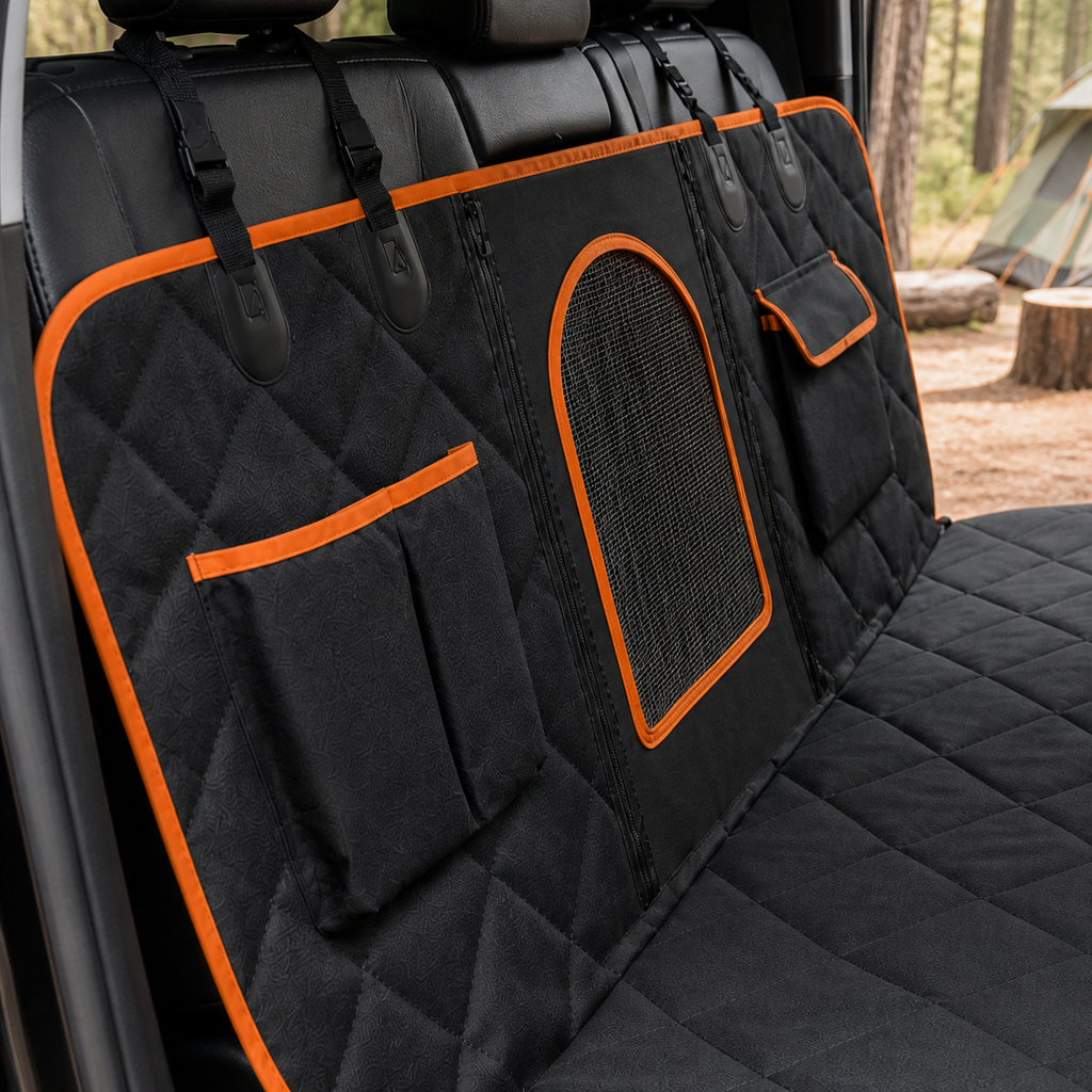 AllProtect XL Dog Seat Liner for Trucks - Waterproof Hammock-Style