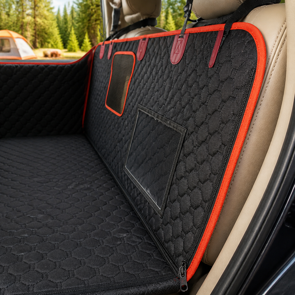 Deluxe Dog Travel Bed for Cars