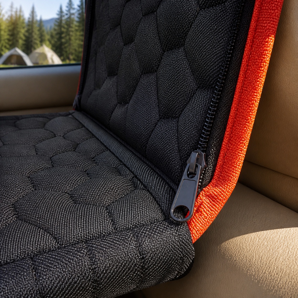 Deluxe Dog Travel Bed for Cars