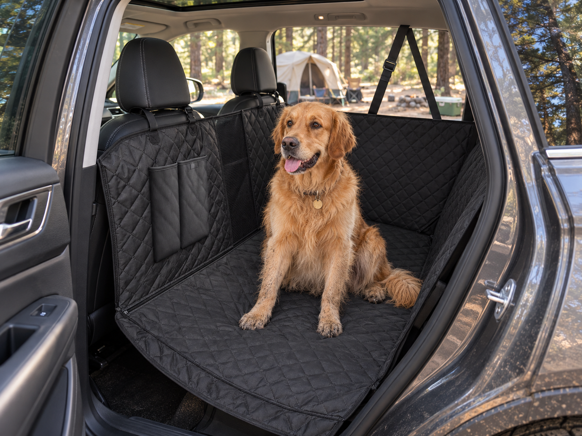 Dog Car Seat Cover for Mazda CX-5 2018–2022 – Hammock with Side Flaps & Mesh