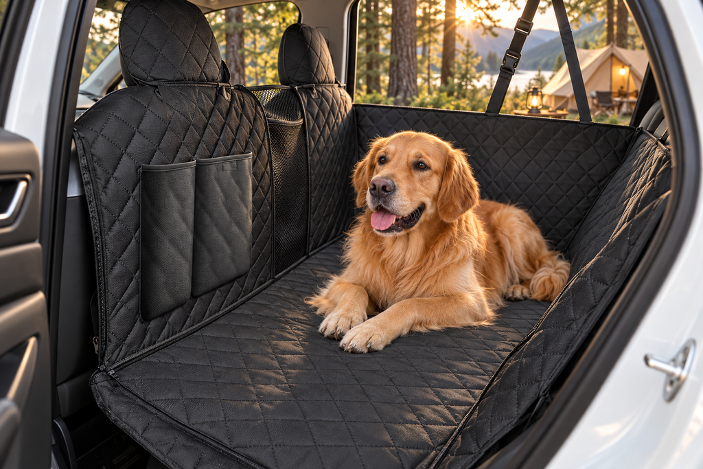 Dog Car Seat Cover for Mazda CX-5 2018–2022 – Hammock with Side Flaps & Mesh