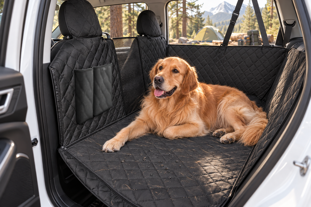 Dog Car Seat Cover for Mazda CX-5 2018–2022 – Hammock with Side Flaps & Mesh