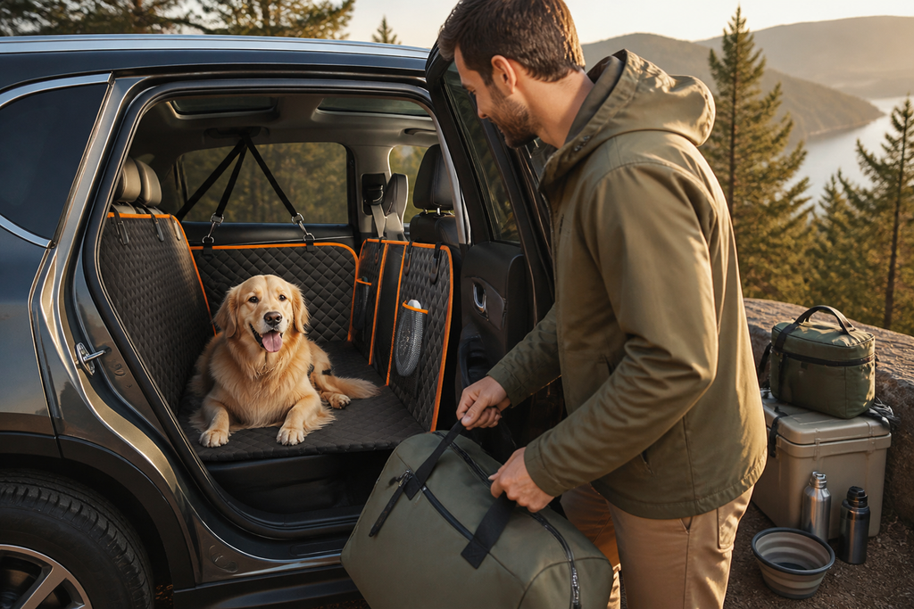 Heavy-Duty Car Hammock Seat Cover
