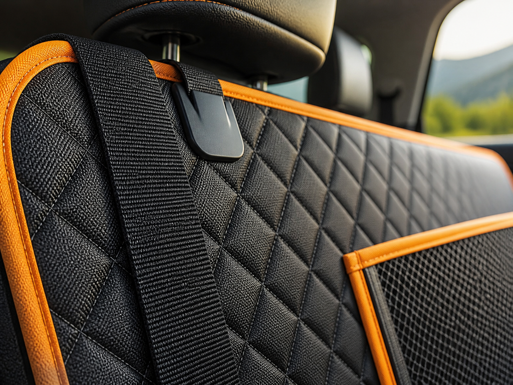 Heavy-Duty Car Hammock Seat Cover