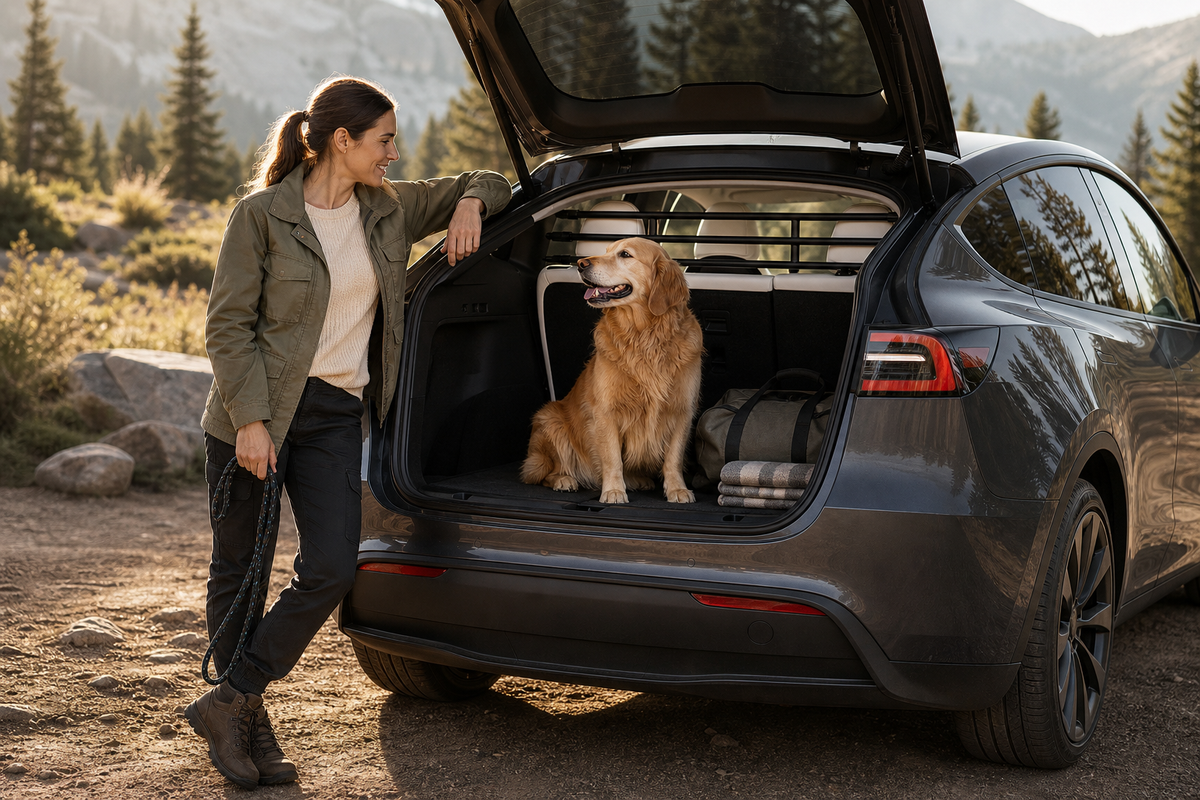 Dog Barrier Guard for Model Y – Electric SUV Compatible