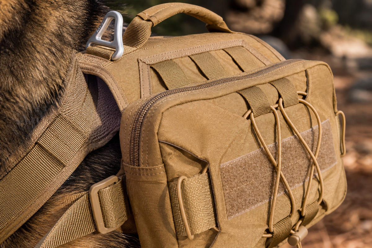 Dog Backpack Carrier for Medium to Large Dogs – Hiking Trail Pack