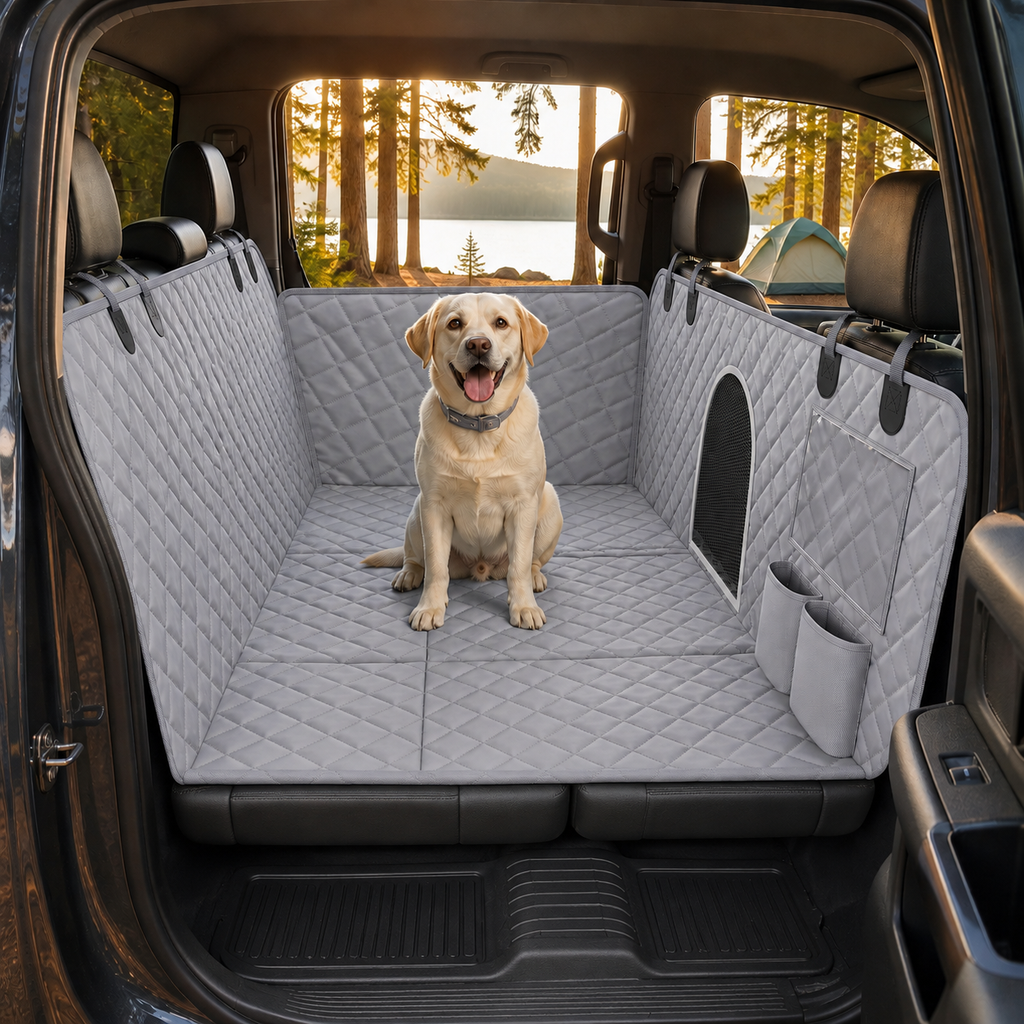 XXL Dog Car Hammock for Crew Cabs 100% Waterproof & Scratchproof