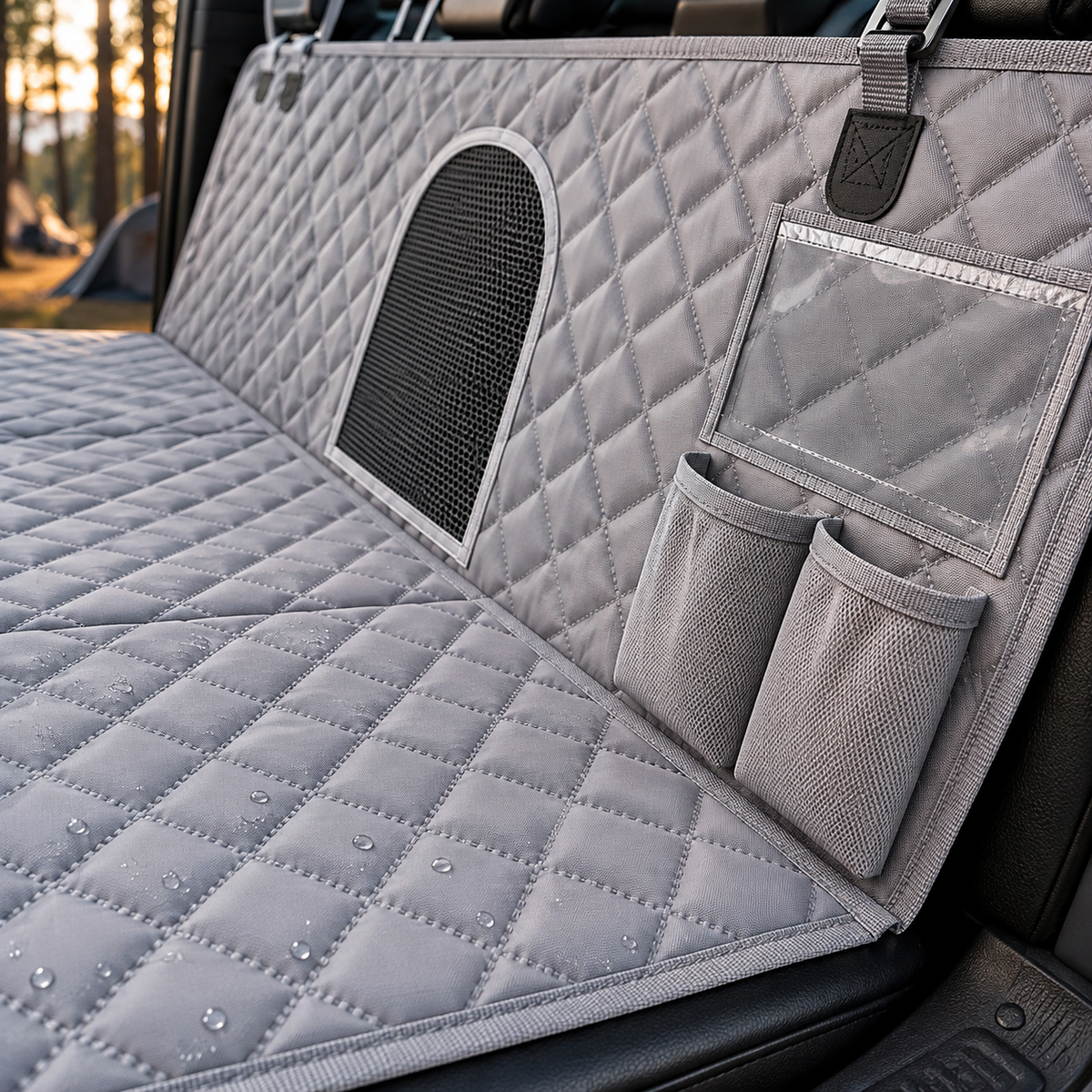 XXL Dog Car Hammock for Crew Cabs 100% Waterproof & Scratchproof