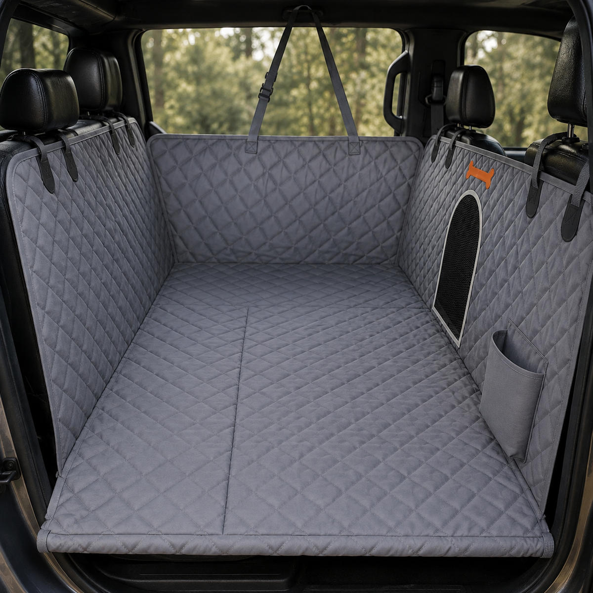 XXL Dog Car Hammock for Crew Cabs 100% Waterproof & Scratchproof