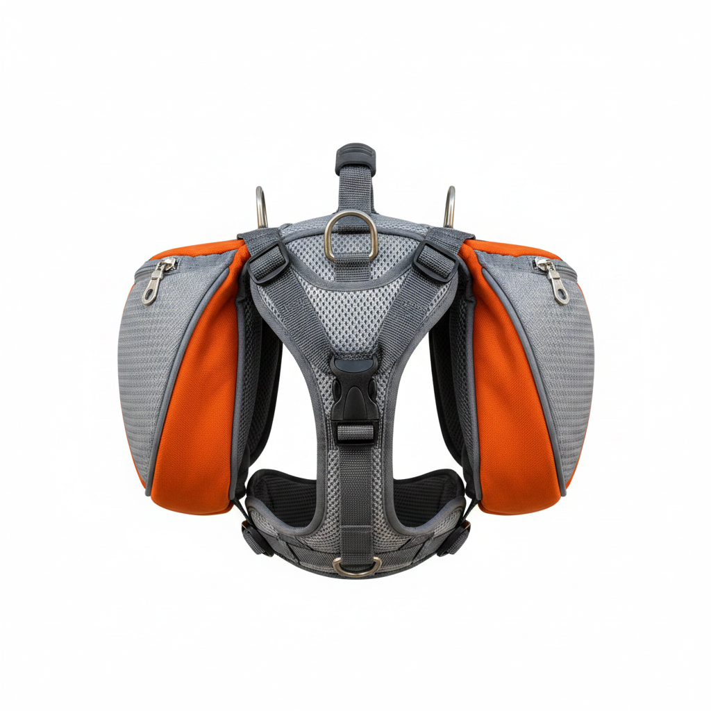 Adjustable Hiking Dog Pack - Matching Colors